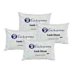 Travesseiro Espuma Luck Sleep Flocos Kit C/ 4 Un (45x65x12) - Luckspuma