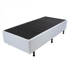 Base Box Solteiro 43x88x188cm Luckspuma Colch es Branco