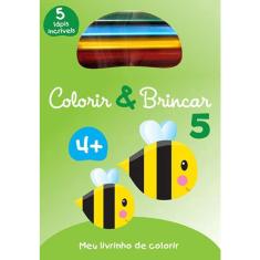 Livro - Colorir & brincar 5 : Verde