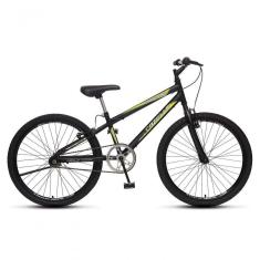 Bicicleta Force 1 Aro 24 Sem Marchas Freios V-brake Preto