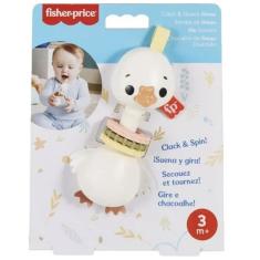 Mordedor e Chocalho Sensimals FISHER-PRICE Mattel HRB19 Ganso