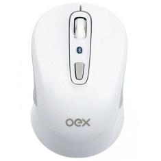 Mouse Bluetooth 1600 Dpi Oex Motion Ms406 Branco