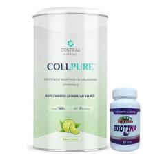 Kit Collpure Proteína Do Colágeno - 450/500G - Central Nutrition + Bio