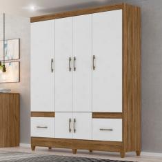 Guarda Roupa Casal 6 Portas 2 Gavetas MS912 Moval