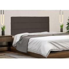 Painel Cabeceira Livia Cama Box King 195cm Suede - SSX Multicoisas - S