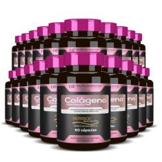 20x COLAGENO VERISOL + CALCIO HF SUPLEMENTS 60CAPS ATACADO - HF SUPLEM