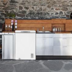 Freezer Horizontal Midea 100 Litros 1 Porta CFA10B1, Branco, 110V