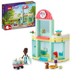 Kit de construção lego Friends Pet Clinic 41695 com 111 peças