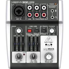 Mesa de Som Mixes Xenyx 302 USB - Behringer