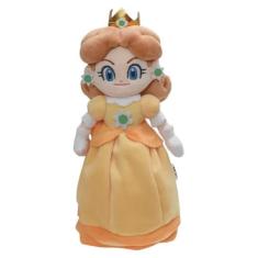 Princesa Daisy Pelúcia Nintendo Super Mário 15 Cm Luigi