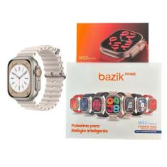 Relógio Inteligente Smartwatch W53 Série 9 Ultra 7 Pulseiras Esporte S