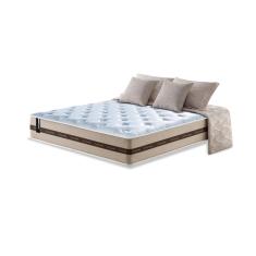 Colchão King De Molas Ensacadas Cama Inbox Select Basic 193x203x26 Bege