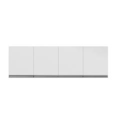 Armário Aéreo Andréia Para Cozinha Com 4 Portas 160 Cm Branco