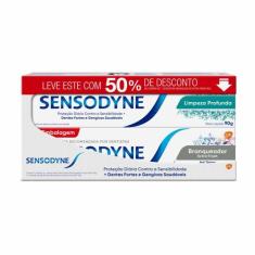 Creme Dental Sensodyne Limpeza Profunda+Branqueador Extra Fresh 90g - 