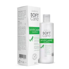 Hypcare Shampoo 300mL - Soft Care Linha Dermato By Pet Society - Para limpeza suave e hidratação ajudando a acalmar a pele reativa ou com coceira - Higiene da pele sensível ou sensibilizada, seca e extremamente ressecada de cães e gatos