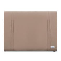 Cabeceira Tamisa Veluto Bege King (8x188x125) - Ortobom