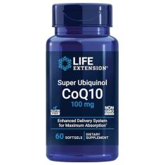 Super Ubiquinol CoQ10 100mg (60 softgels) Life Extension