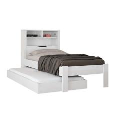 Bicama Solteiro Com Baú Invicta Santos Andirá Branco