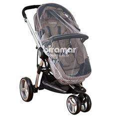 Biramar Baby Mosquiteiro De Carrinho Elástico Branco Branco