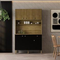 Cozinha Compacta 6 Portas 1 Gaveta Style Kits Paraná - Kits Parana, Fr