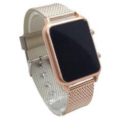 Relogio Feminino Rose Led Digital Brilhante Charmoso - Intimes, Resina