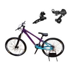Bicicleta Aro 26 Tuff 44 Aluminio 21v Cambio Shimano Dianteiro Traseir