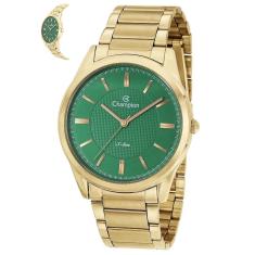 Relógio Champion Masculino Ref: Cn21050g Slim Dourado