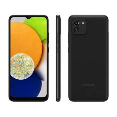 Smartphone Samsung A03 64Gb 4Gb Ram Preto A035M Dual Sim