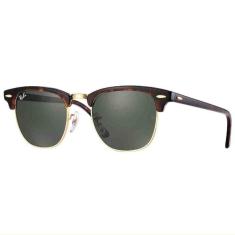 Óculos De Sol Ray-ban Rb3016l W0366 Clubmaster 51