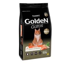Ração Golden Gatos Castrados Salmão 10Kg