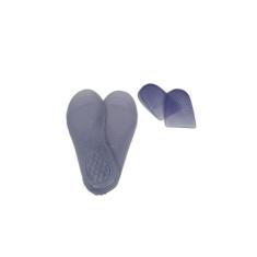 Kit Par Palmilha de borracha + par calcanheira tênis sapato confortáve