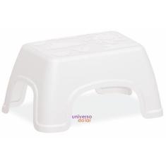 Banquinho Tramontina Catty Basic em Polipropileno, Branco