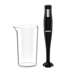 Mixer Arno TurboMix Duo 200W MX21, com Lâmina de Aço Inoxidável, Copo Medidor de 500ml, Compacto, Prático e de Fácil Limpeza, 110V