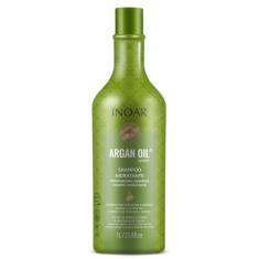 Inoar, Shampoo Argan Oil – Hidratação Profunda, Brilho Intenso e Ação Antifrizz para Todos os Tipos de Cabelo, Vegano e Botânico - 1L