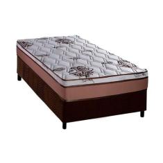 Cama Box Solteiro: Colchão Molas Ensacadas Luckspuma MasterPocket Cari