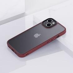 Para iPhone 12 Mini Capa Antidetonante Para iPhone 11 12 Pro Max XR X XS Max 8 7 Plus Capa protetora translúcida fosca, ameixa, para iPhone 12 Pro