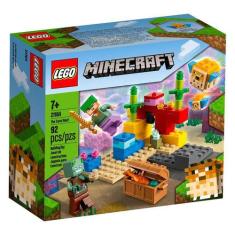 Lego Minecraft O Recife De Coral 21164