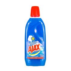 Limpador Diluível Ajax Fresh Blue 500ml - Embalagem com 12 Unidades