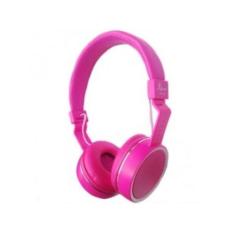Fone Ouvido Knup Kp421 Rosa Com Volume No Fio