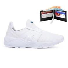 Tênis Esportivo Masculino Estilo Casual P/ Treino Leve Confortável + C