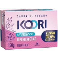 Sabonete Vegetal Koori Antibac Hipoalergênico 150g Davene