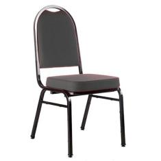 Cadeira para Hotel e Auditório Linha Hotel Preto