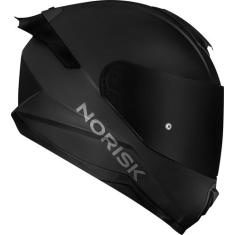Capacete Norisk Razor Matte Black Edition Preto fosco 2 Viseiras + Spo