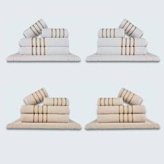 Jogo De Toalhas 20 P?s Cole??o Montreal 100% Algod?o Br+bg