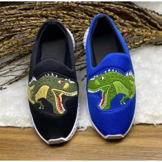 Tênis meia dinossauro t-rex infantil conforto - Via Verezze, Tênis t, 