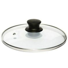 Tampa De Vidro 24 Cm Temperado Panela Frigideira Caçarola - TERRA LAR