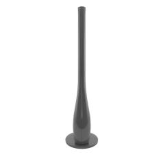 Ventilador torre 110cm silencioso Praxis 127v Cinza e Preto