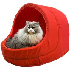 Cama Pet Iglu Raça Grande para Cachorro e Gato com Almofada