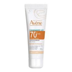 Protetor Solar Facial Com Cor Antioleosidade Avène Cleanance UV FPS70,