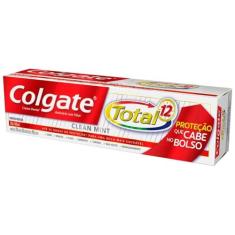 Creme Dental Colgate Total Clean Mint 24 horas, Anticárie com Flúor 50